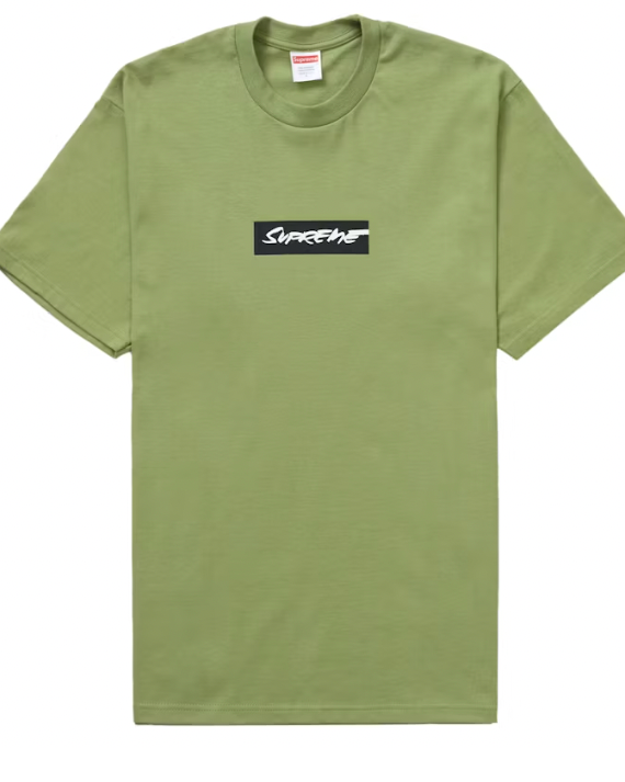 Supreme Futura Box Logo Tee Moss