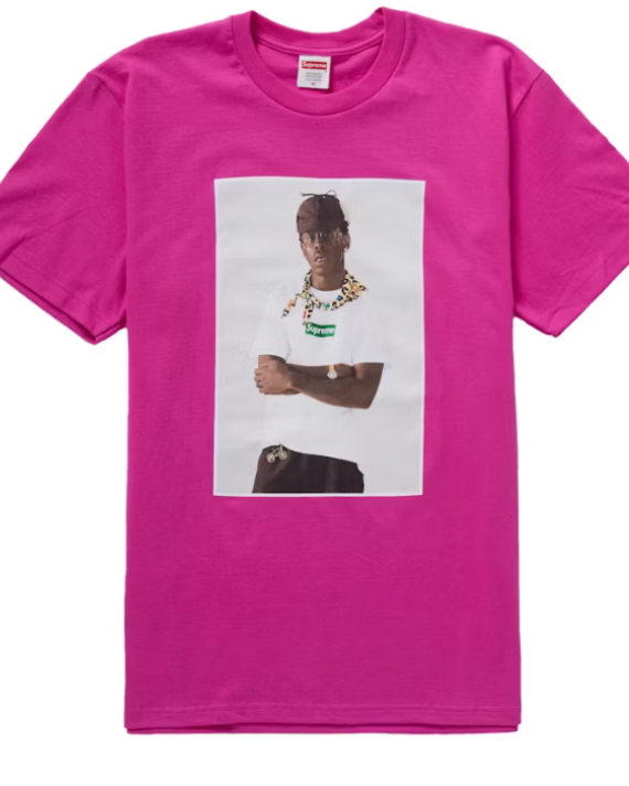 Supreme Tyler The Creator Tee Magenta