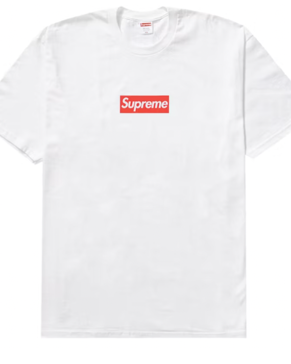 Supreme West Hollywood Box Logo Tee White