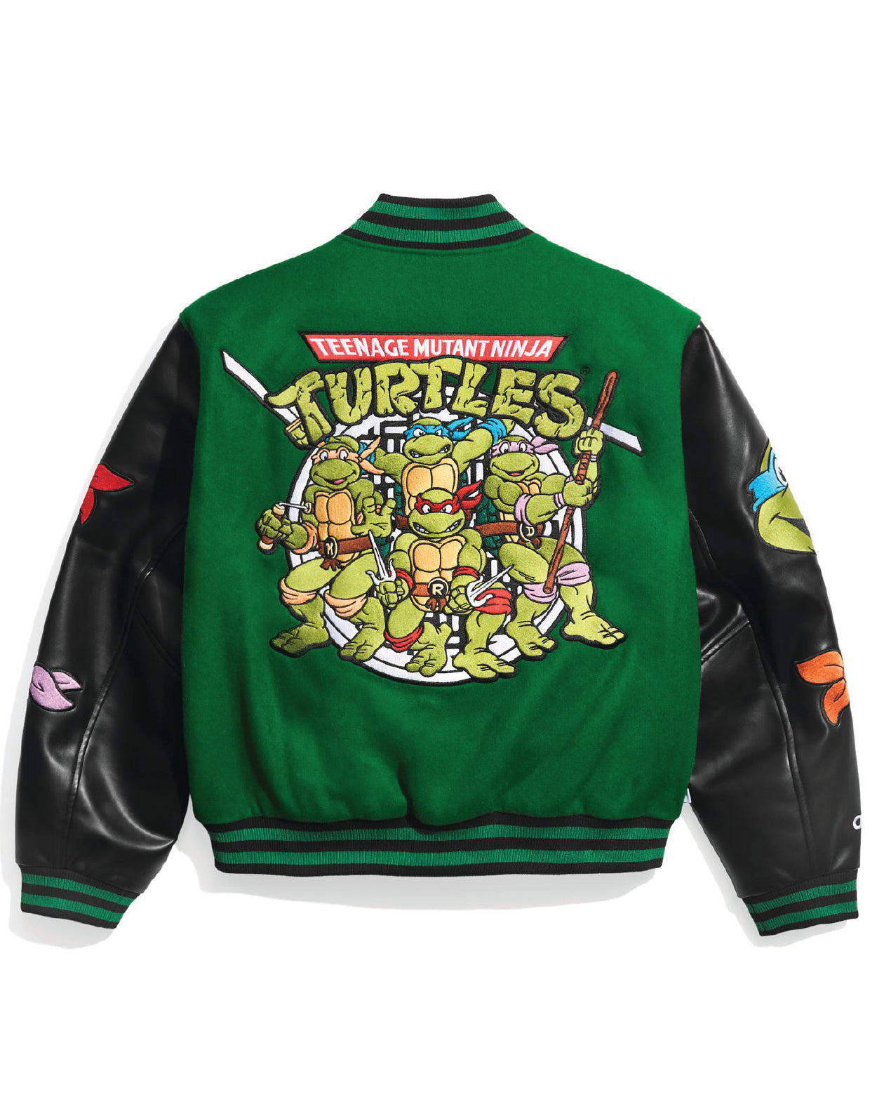 TMNT Turtles Varsity Jacket