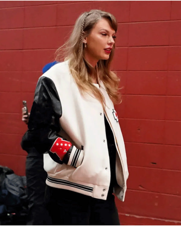 Taylor Swift Kc Chiefs Varsity Jacket