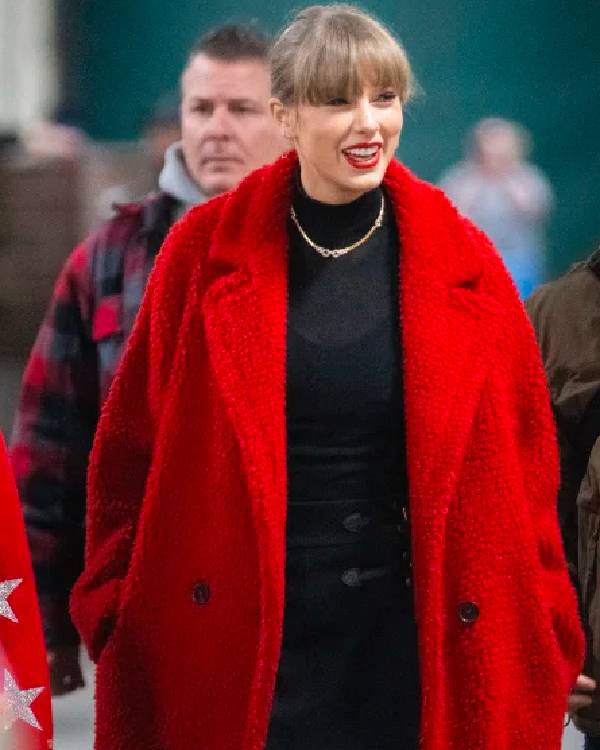 Taylor Swift Red Teddy Coat