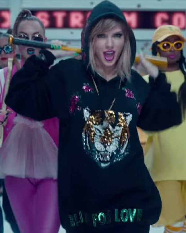 Taylor Swift Tiger Print Hoodie