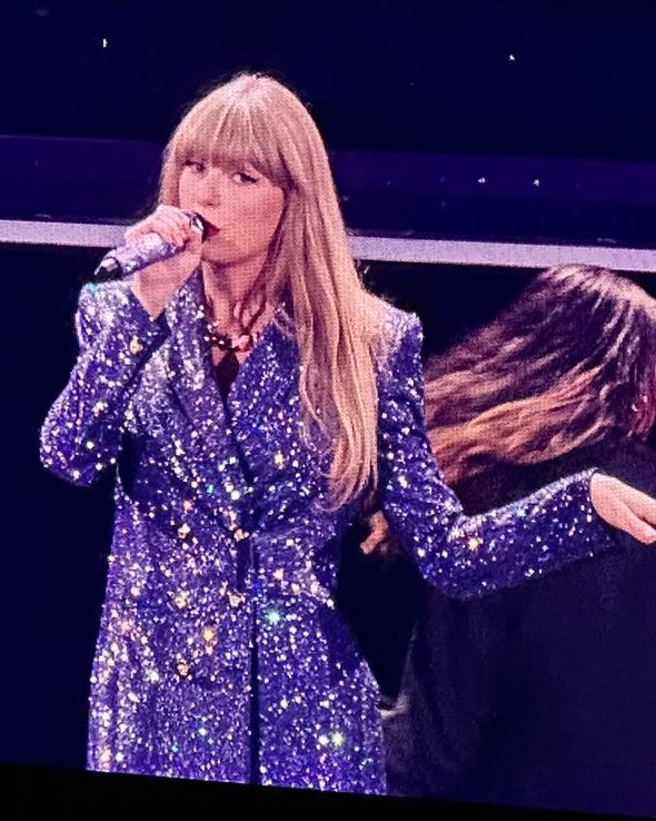 Taylor Swift The Eras Tour Purple Blazer