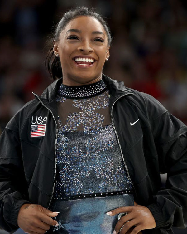 Team USA 2024 Olympics Simone Biles Bomber Jacket