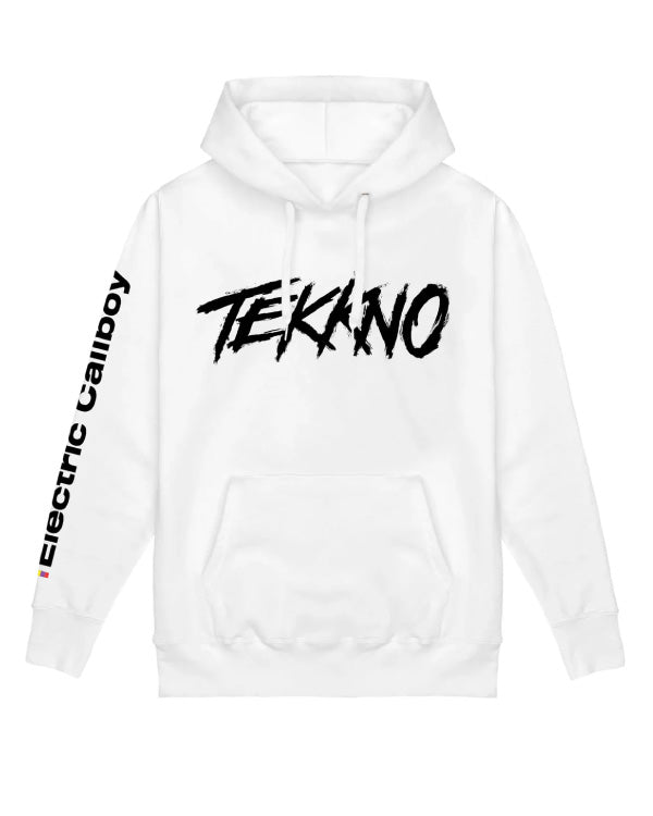 Tekkno White Hoodie