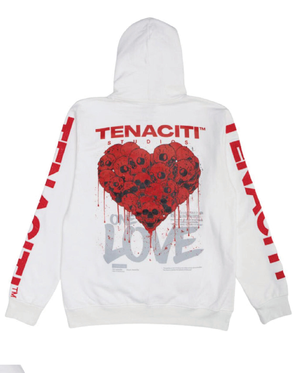 Tenaciti One Love Hoodie White