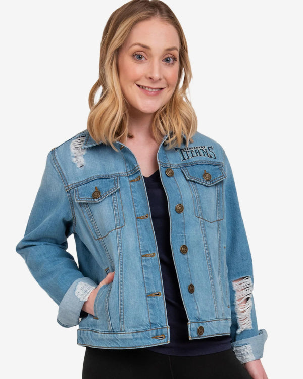 Tennessee Titans Womens Denim Days Jacket