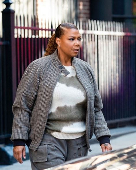 The Equalizer S03 Queen Latifah Check Jacket