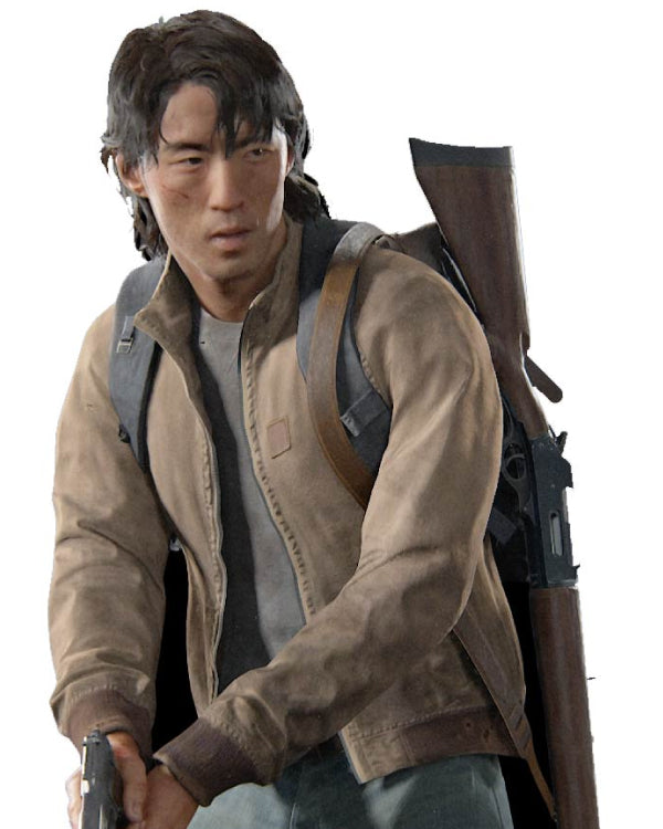 The Last Of Us Part II Jesse Brown Bomber Leather Jacket