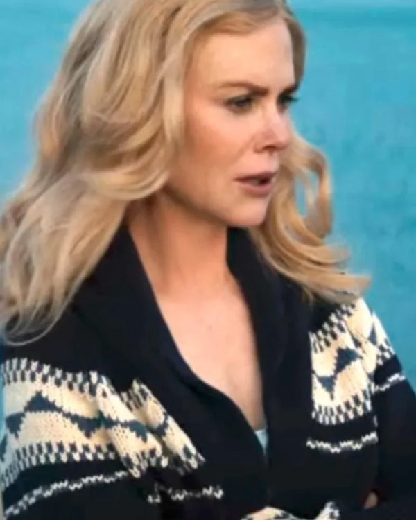 The Perfect Couple 2024 Nicole Kidman Sailboat Cardigan