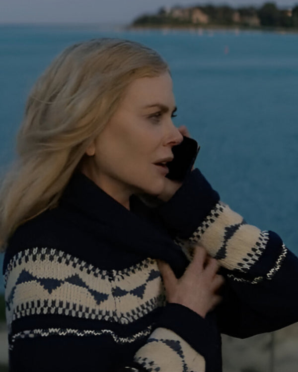 The Perfect Couple 2024 Nicole Kidman Sailboat Cardigan