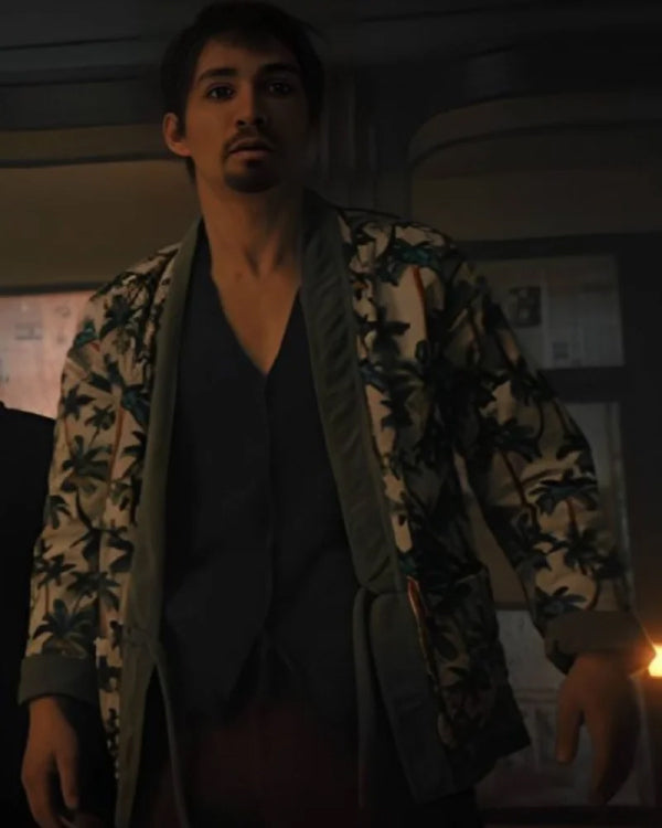 The Umbrella Academy S04 Robert Sheehan Palm Kimono Jacket