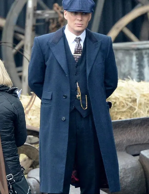 Peaky Blinders Thomas Shelby Blue Long Coat