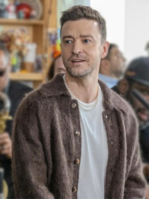 Justin Timberlake Tiny Desk Concert Wool Jacket