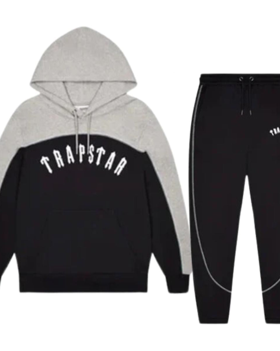 Trapstar Irongate Arch Tracksuit Black/Grey