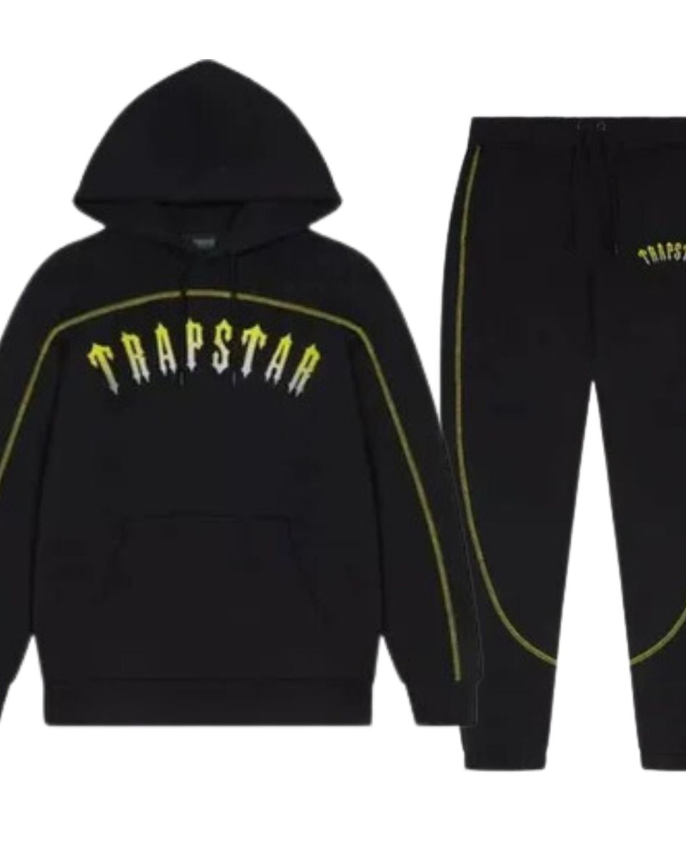 Trapstar x Central Cee Tracksuit Black / Yellow