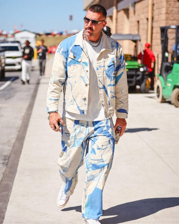 Travis Kelce 1989 Bedroom Painting Jacket