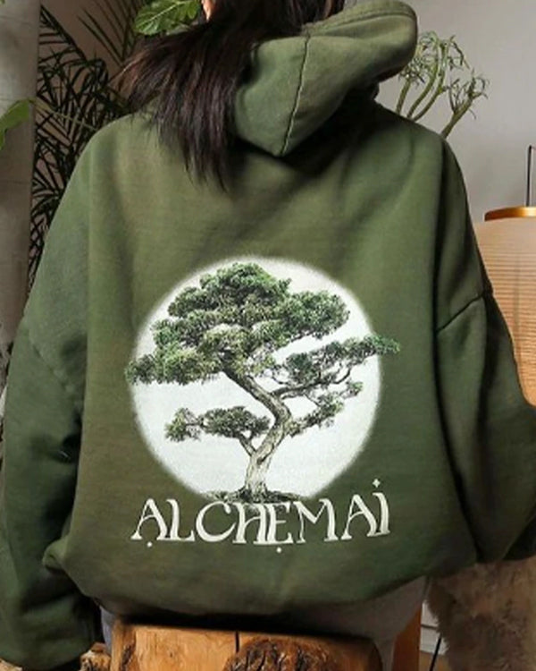 ALCHEMAI Bonsai Green Hoodie