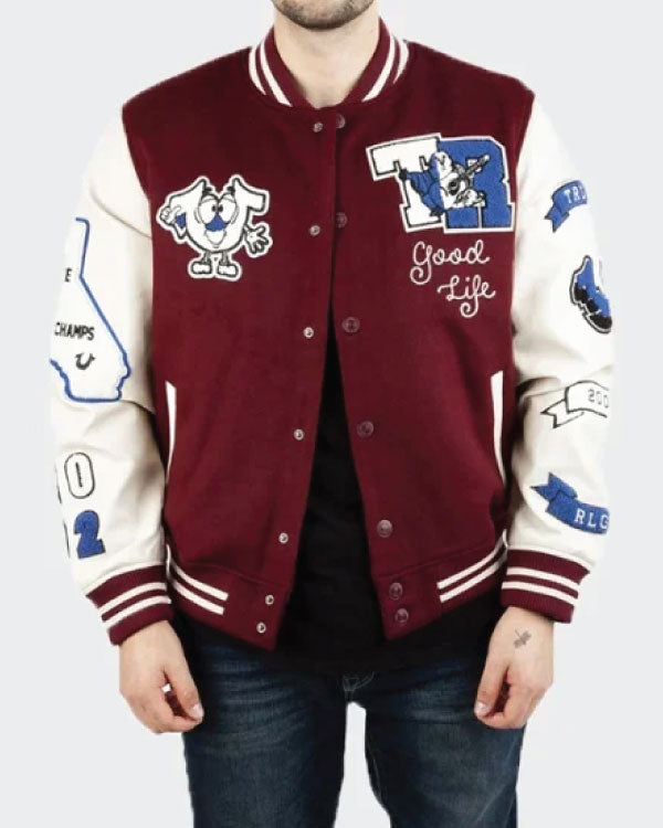 True Religion Varsity Jacket