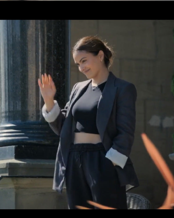 Upgraded 2024 Camila Mendes Black Blazer