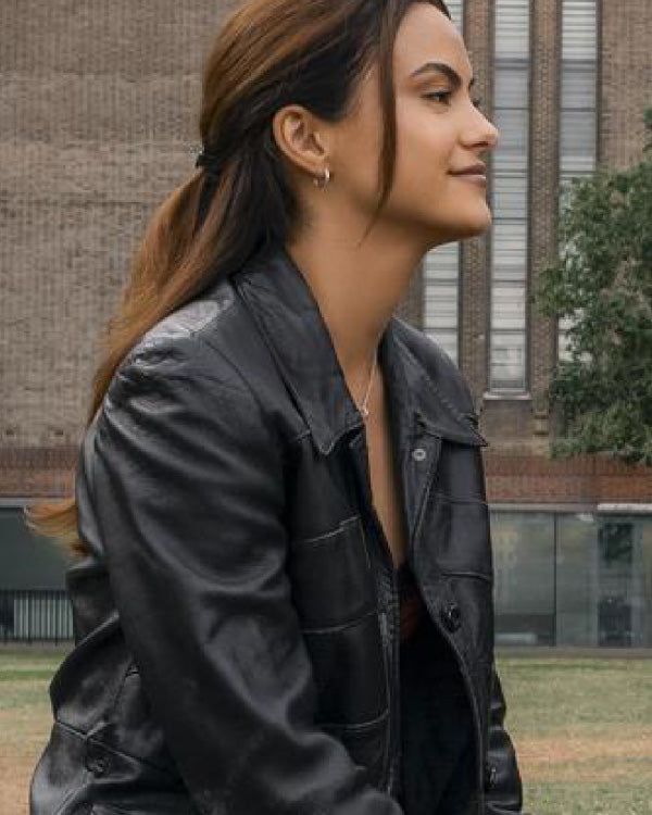 Upgraded 2024 Camila Mendes Leather Jacket