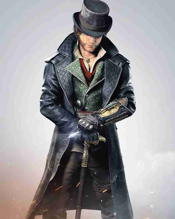 Video Game Assassins Creed Syndicate Leather Coat