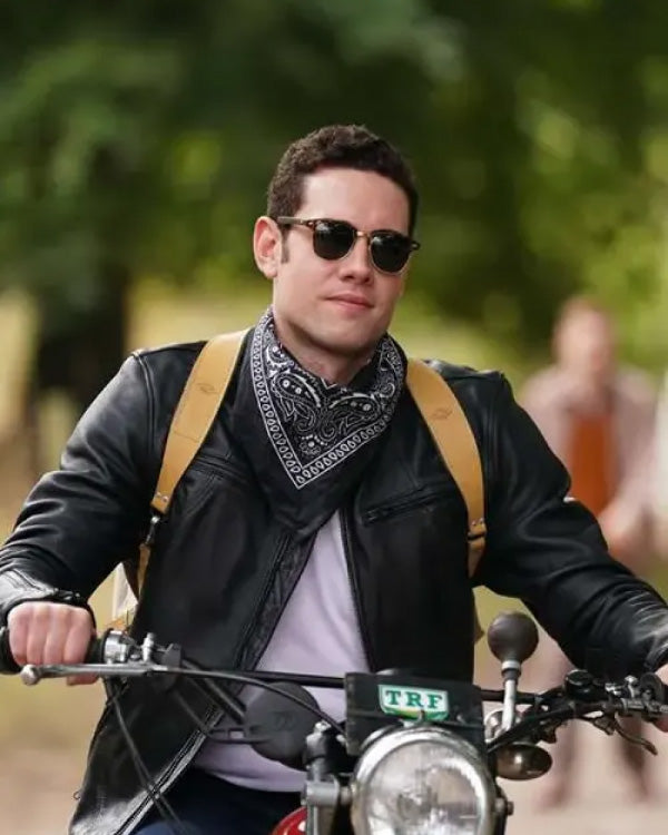 Will Davenport Grantchester S08 Leather Jacket