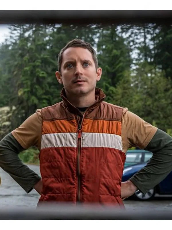 Yellowjackets Elijah Wood Puffer Vest