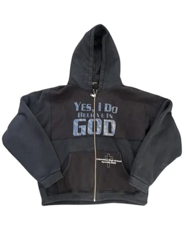 Yes I Do Believe In God Hoodie