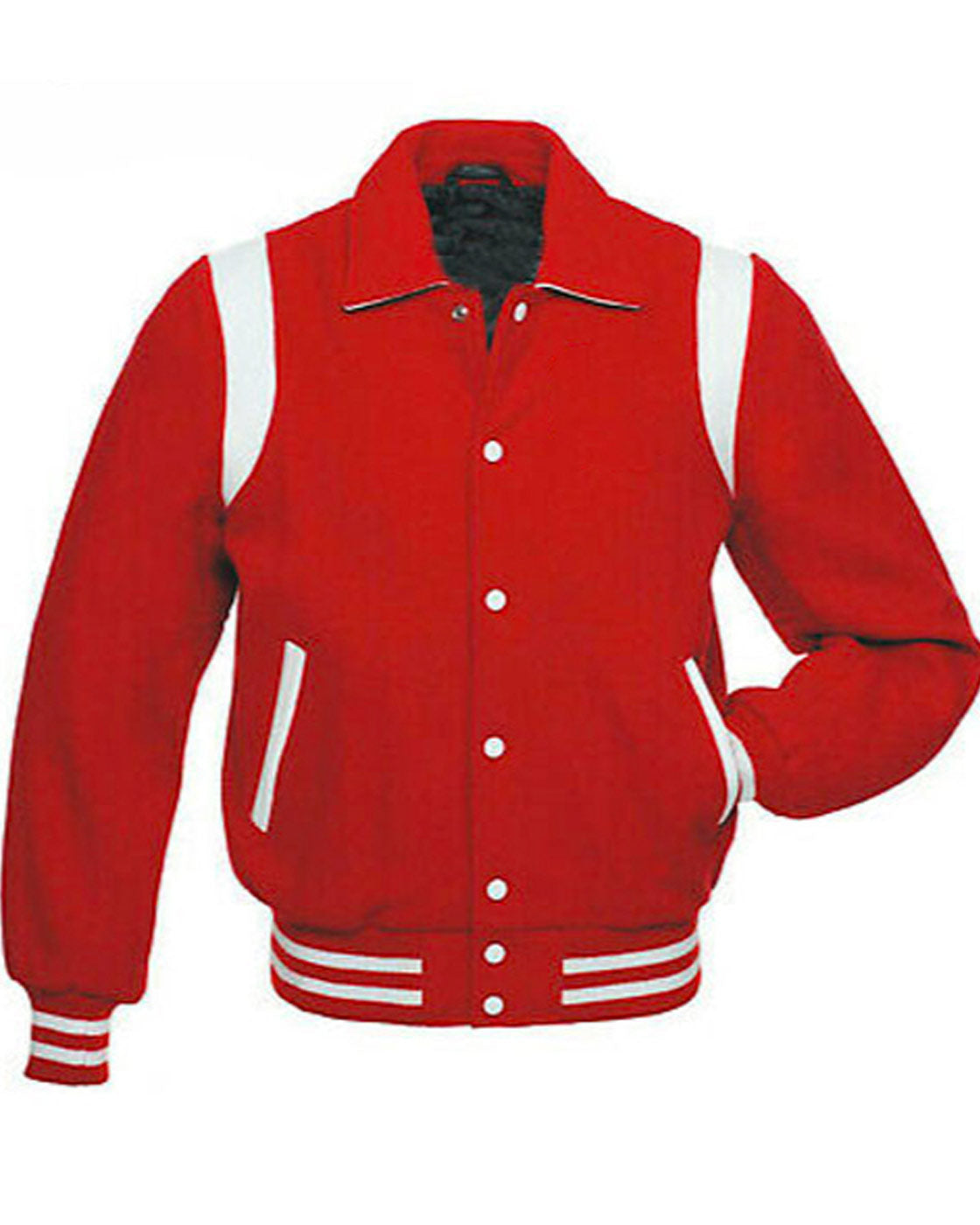 Byron Collar Varsity Letterman Jacket