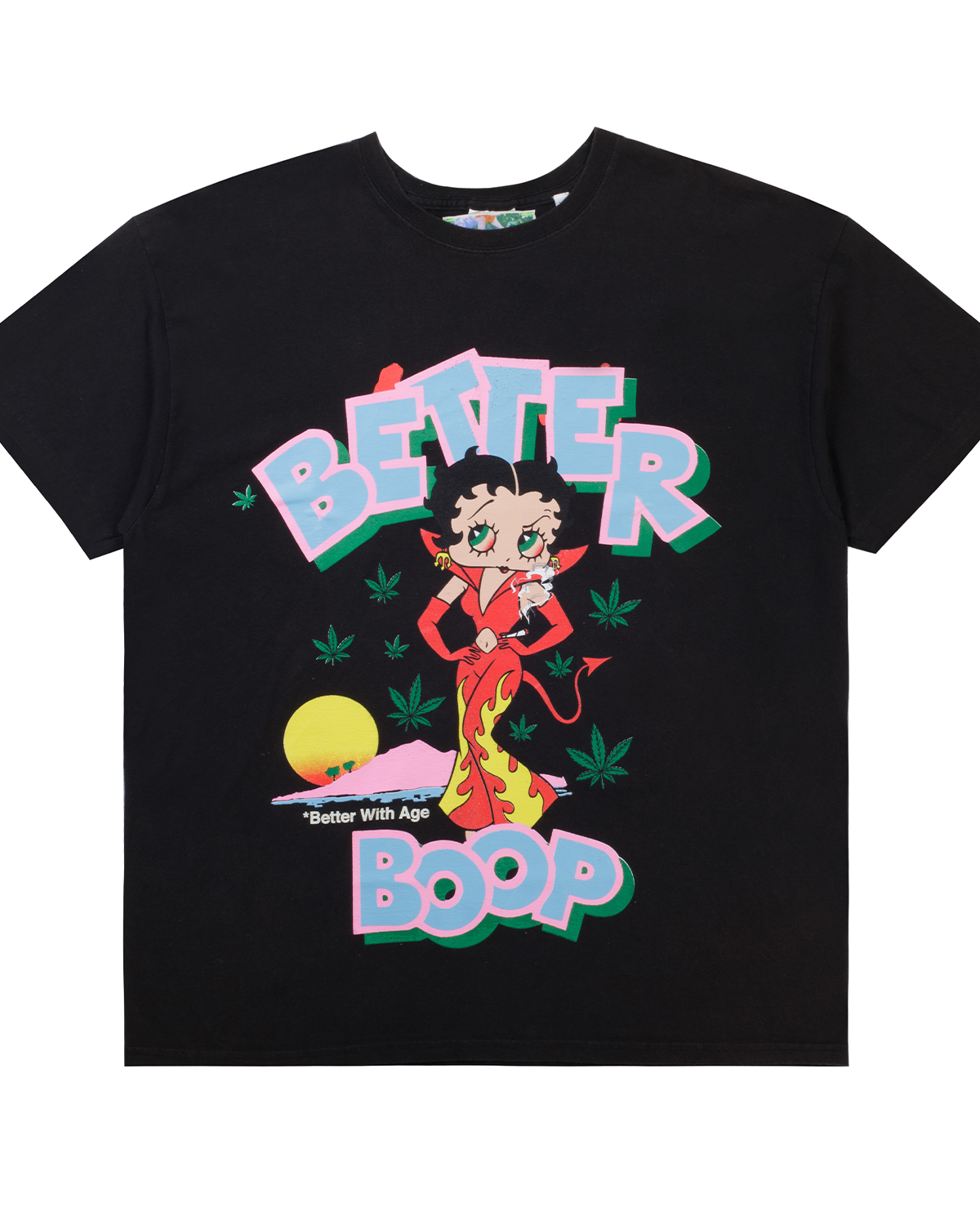 Better With Age Better Boop Tee Black