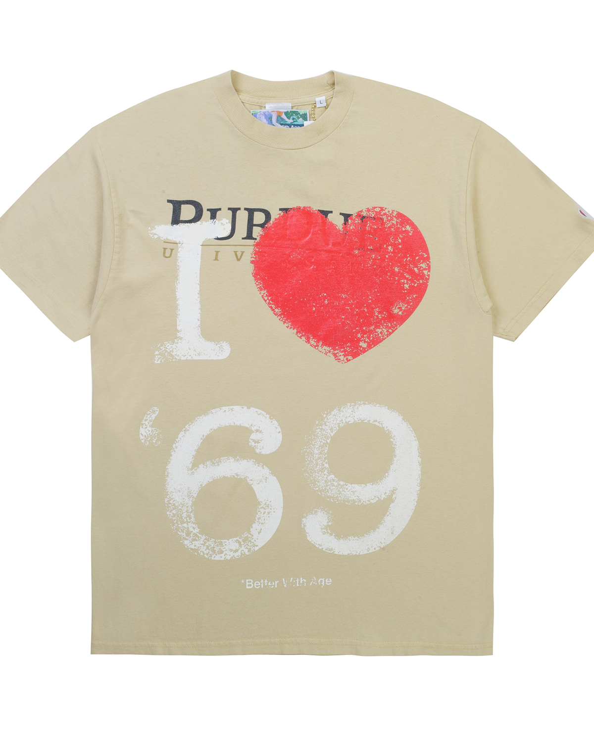 Better With Age Pura Tee Khaki