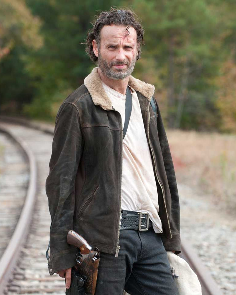 The Walking Dead Rick Grimes Suede Jacket