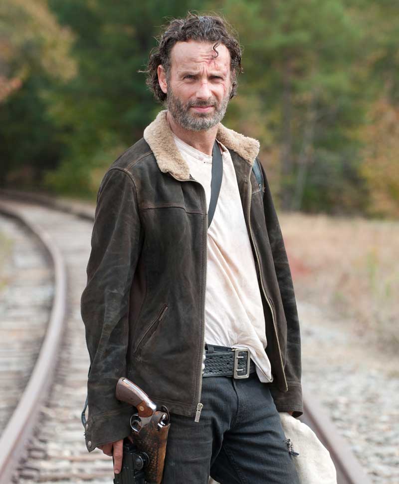 The Walking Dead Rick Grimes Suede Jacket