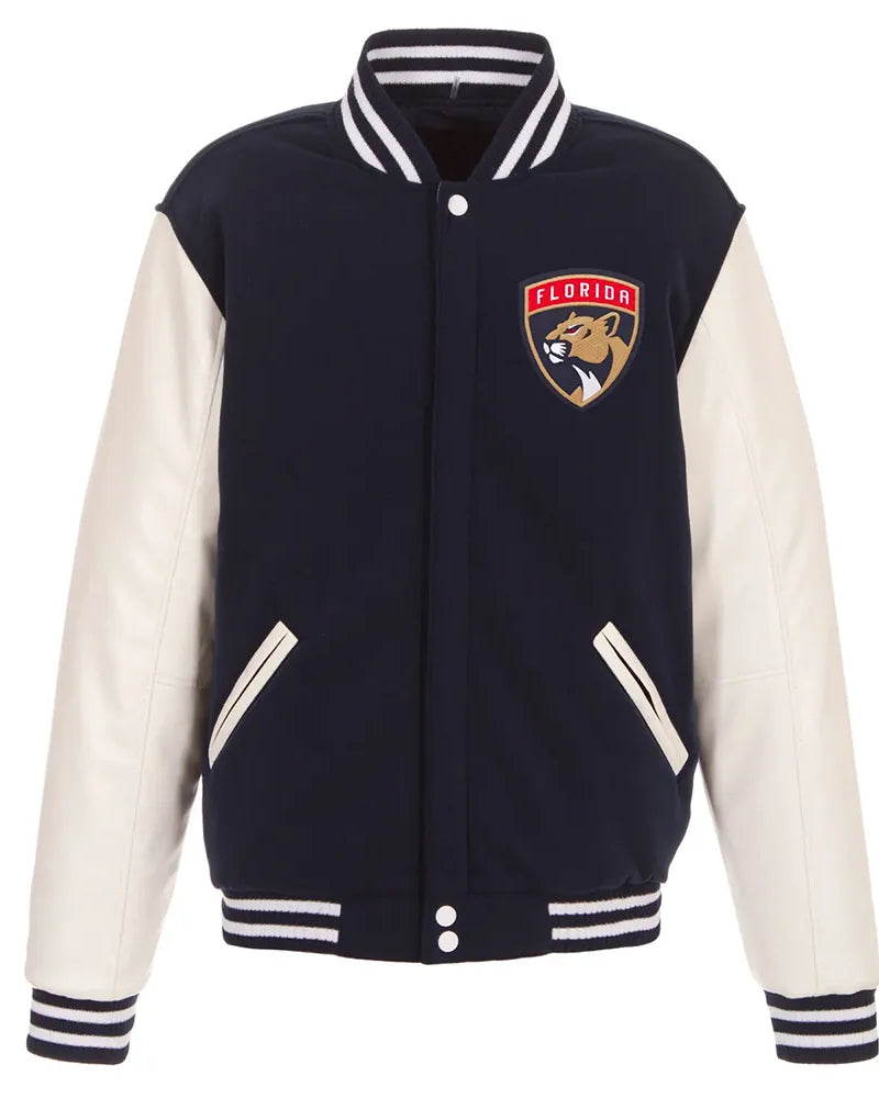 NHL Florida Panthers Wool Jacket Men and Women