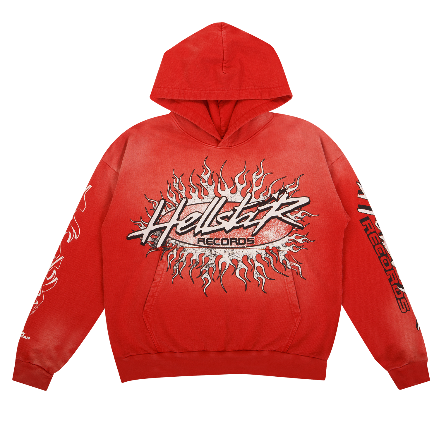 Hellstar Records Sweatshirt Red