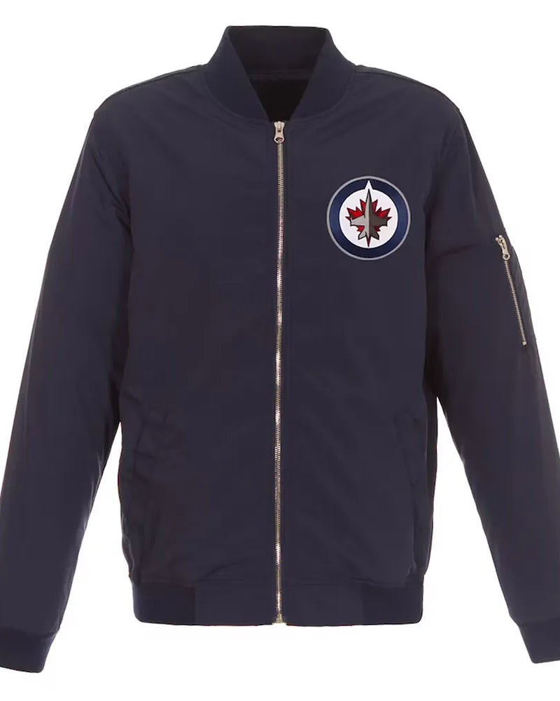 NHL Winnipeg Jets Nylon Jacket Men and Women