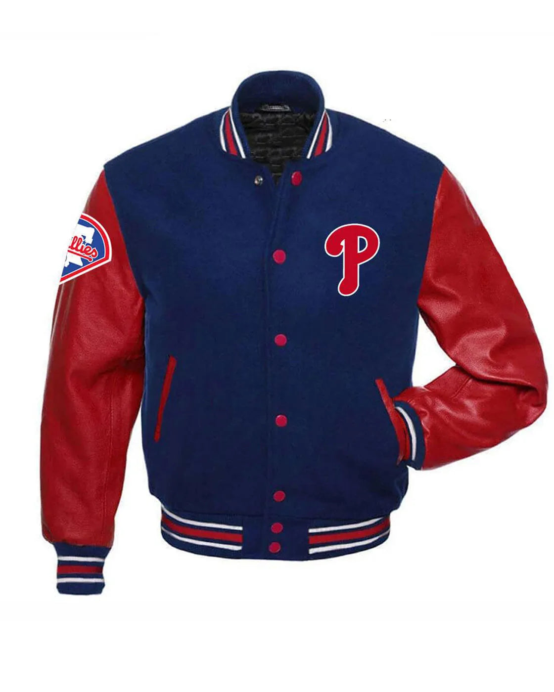 MLB Philadelphia Phillies Wool Jacket Men and Women