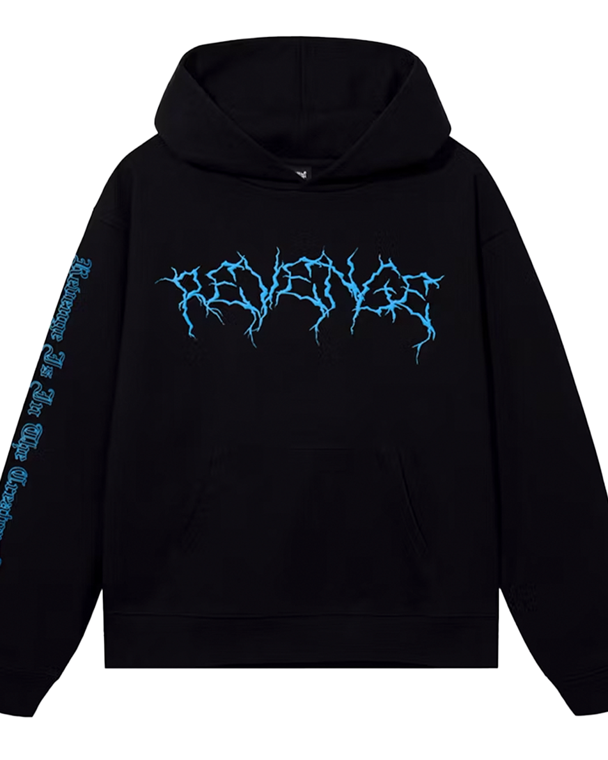 Revenge x XXXtentacion Lightning Sweatshirt Black Blue