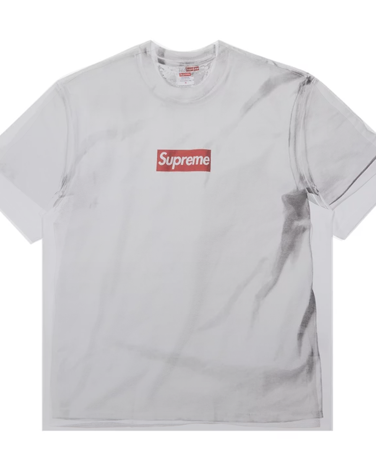 Supreme x Maison Margiela Box Logo Tee White