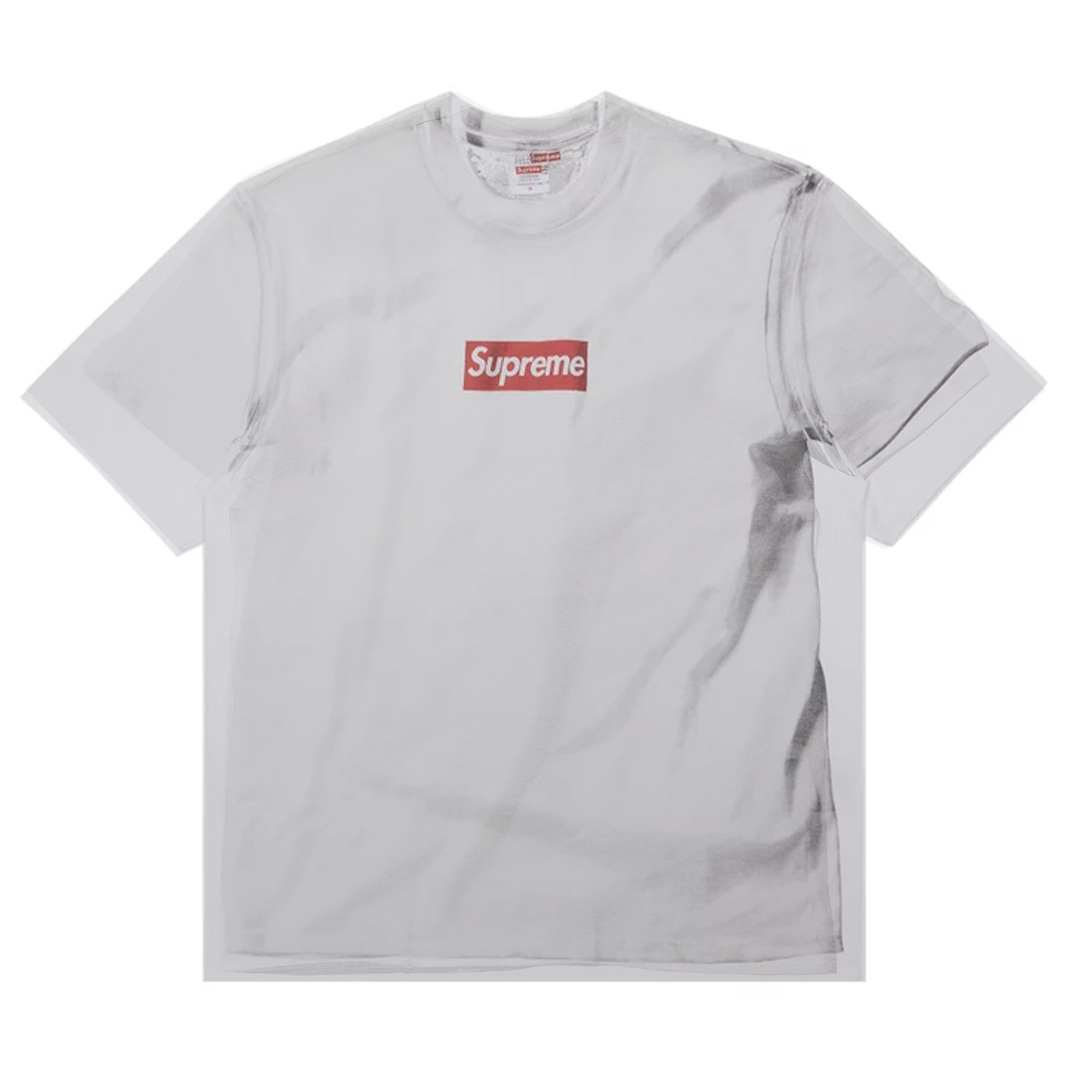 Supreme x Maison Margiela Box Logo Tee White