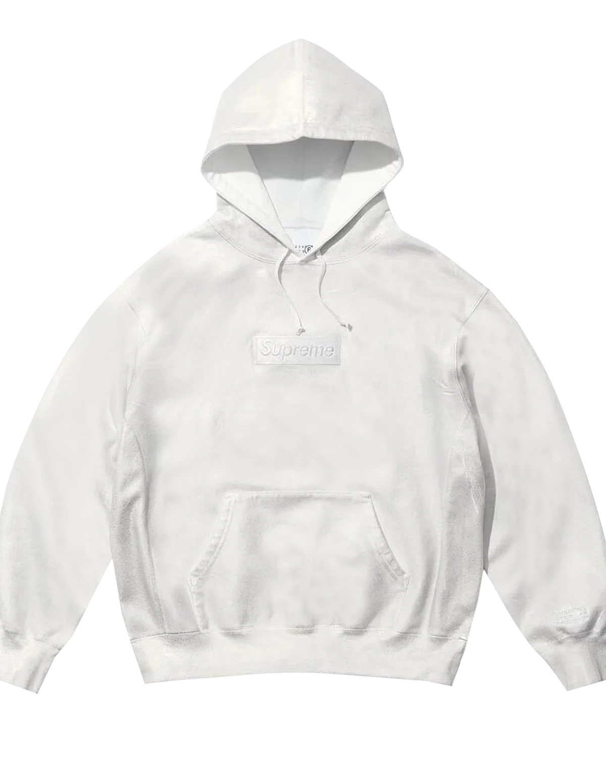 Supreme x Maison Margiela Box Logo Sweatshirt White