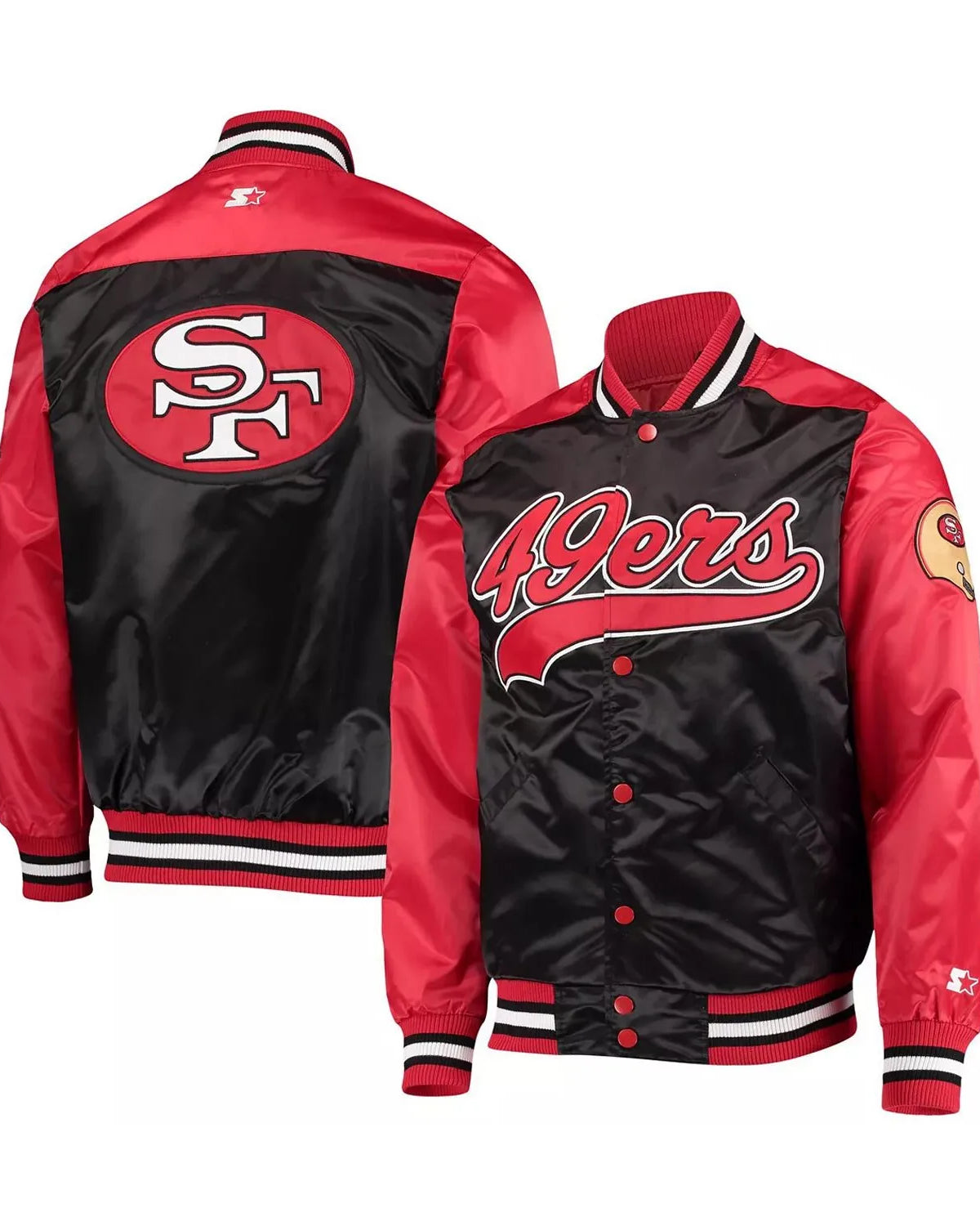 San Francisco 49ers Hometown Satin Jacket