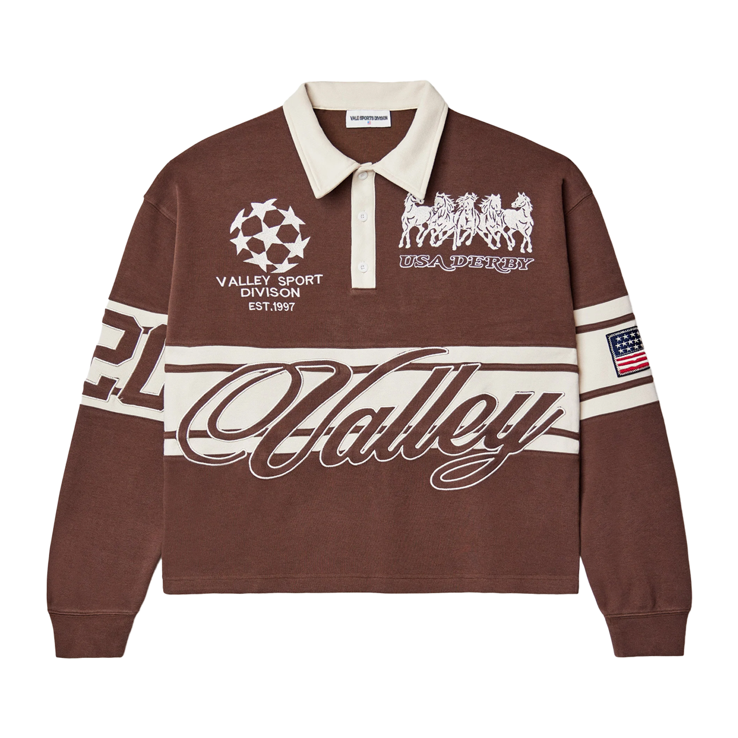 Vale Chocolate Derby Longsleeve Brown