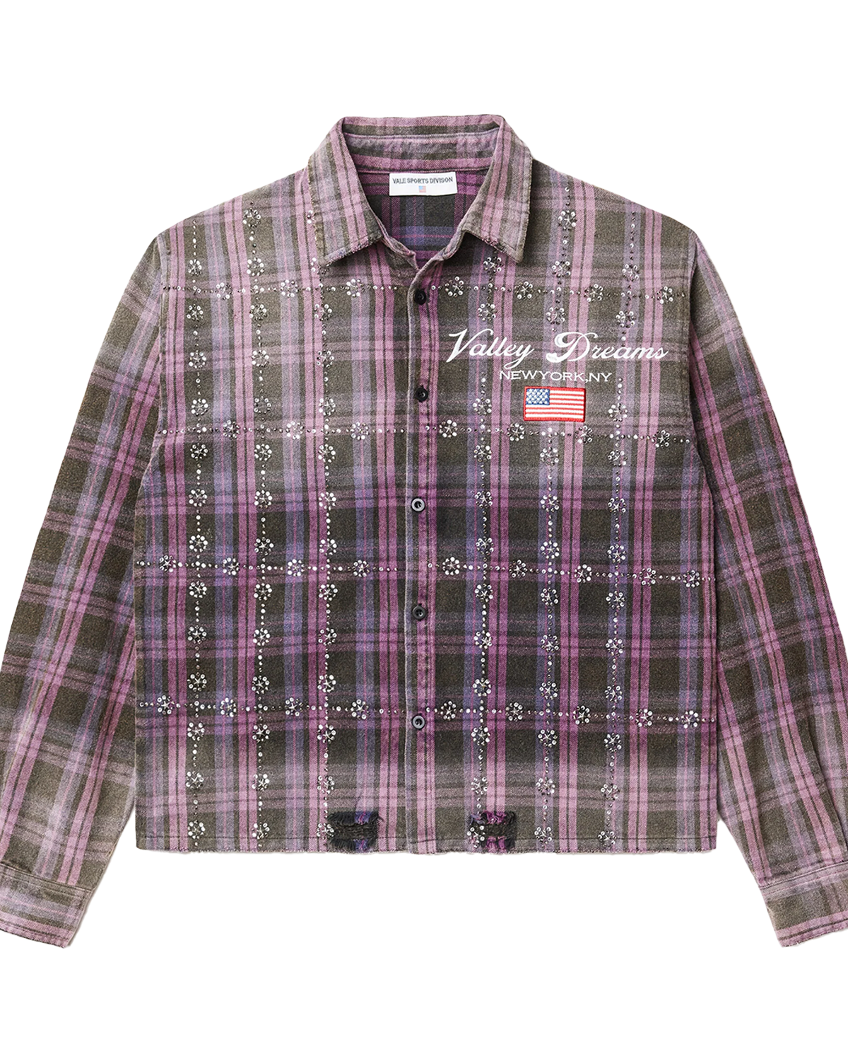 Vale Forever Purple Rain Flannel Purple